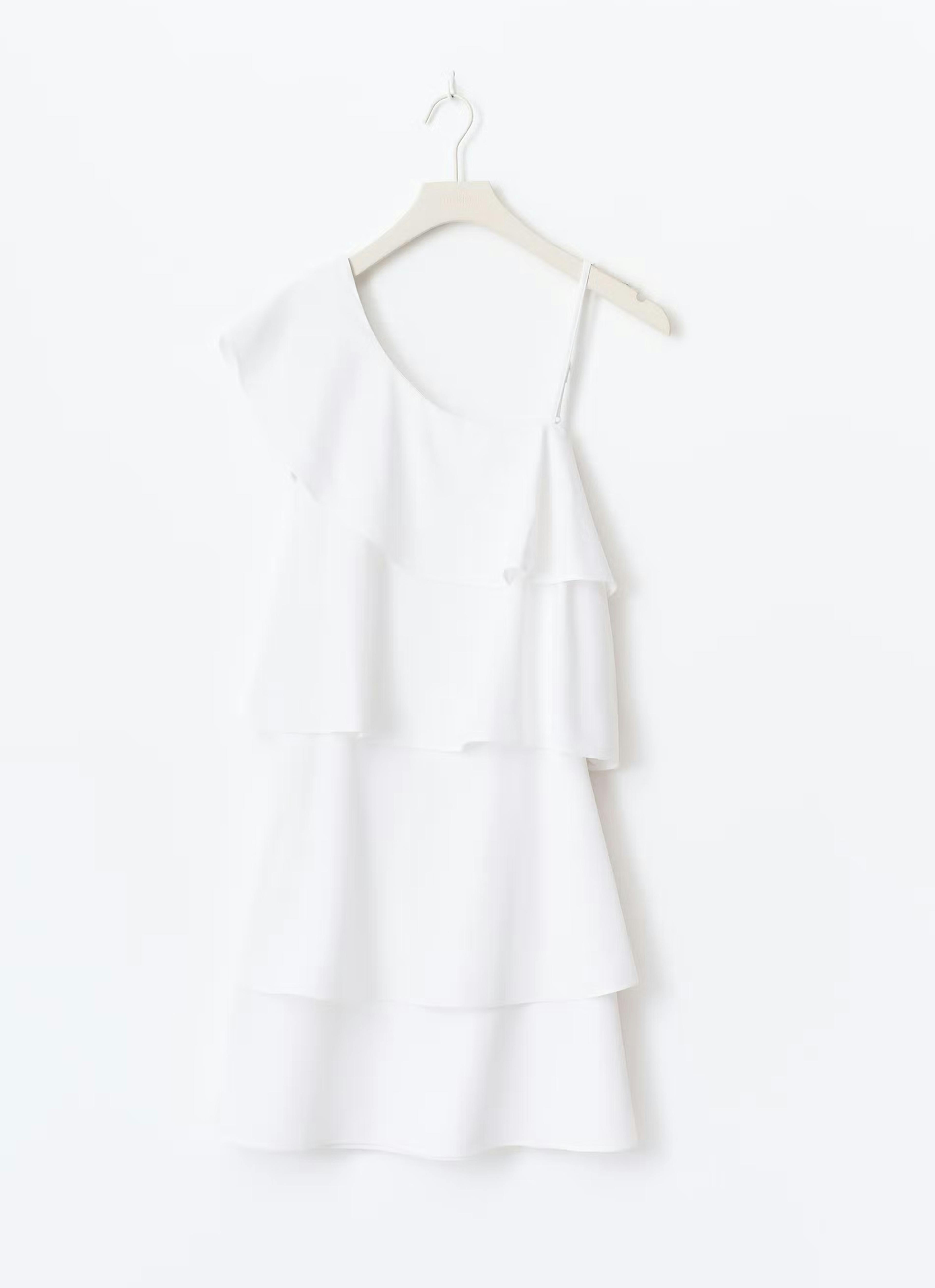 Y one shoulder dress