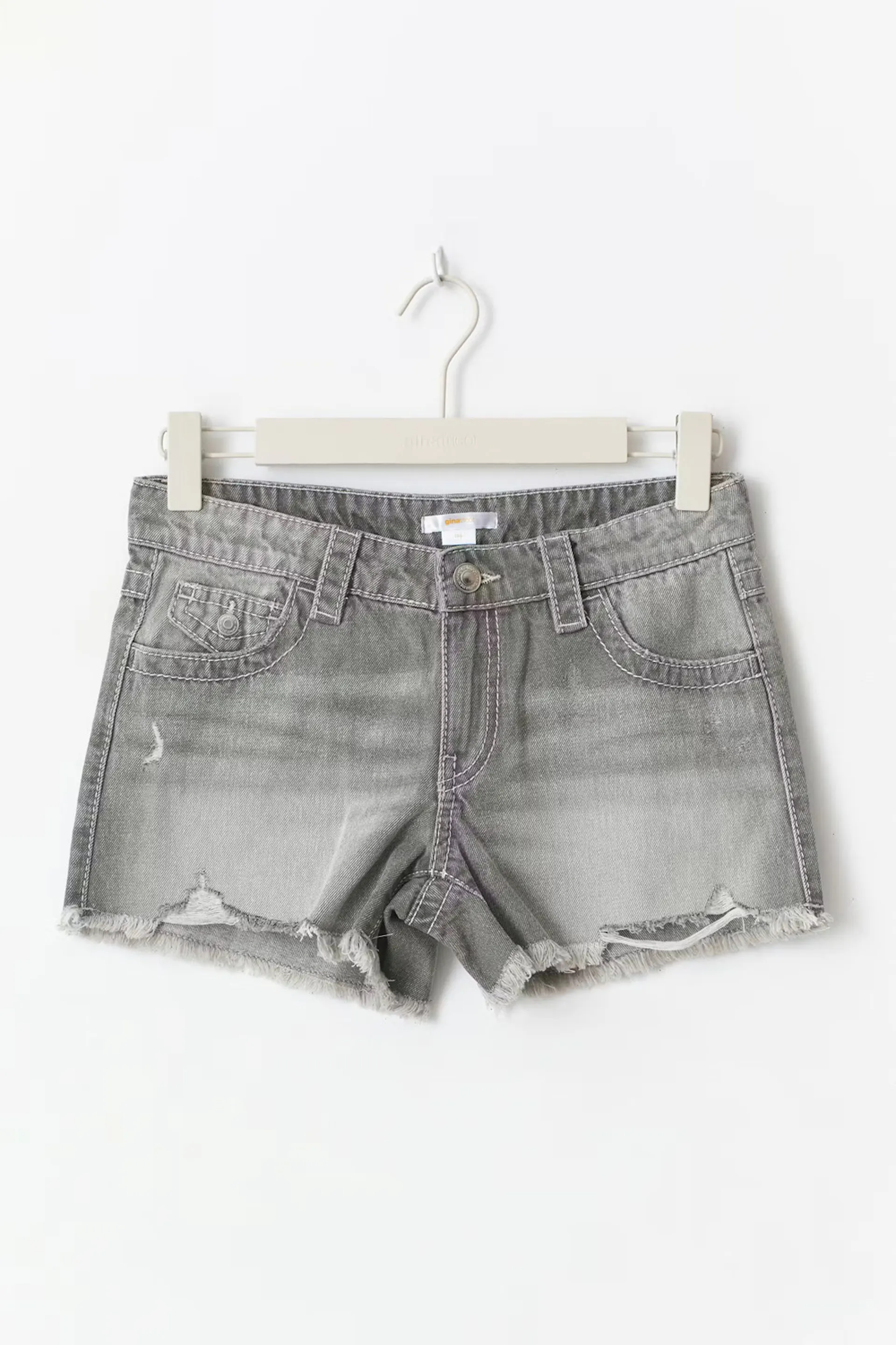 Y chunky embroidery shorts