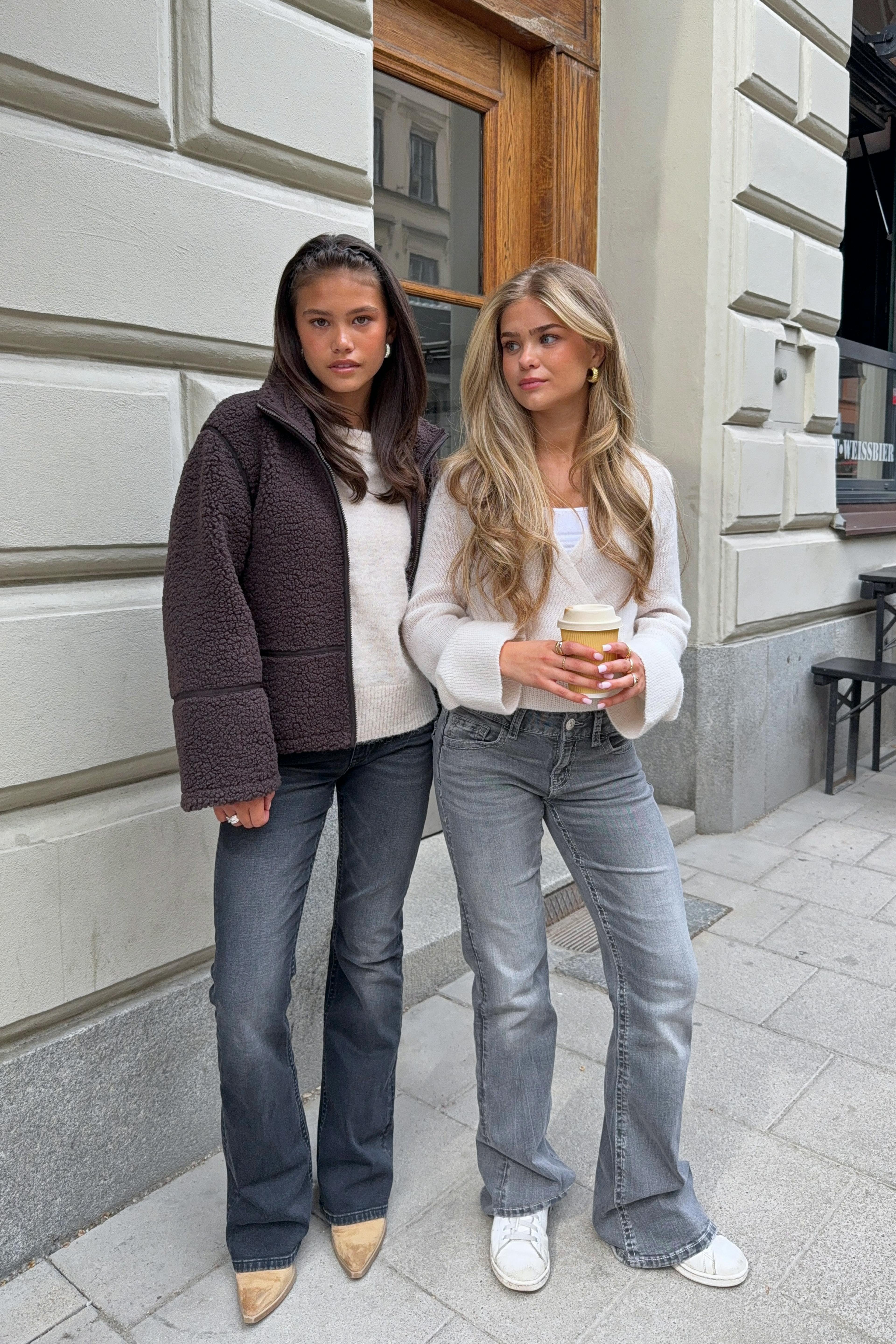 Y pile zip jacket