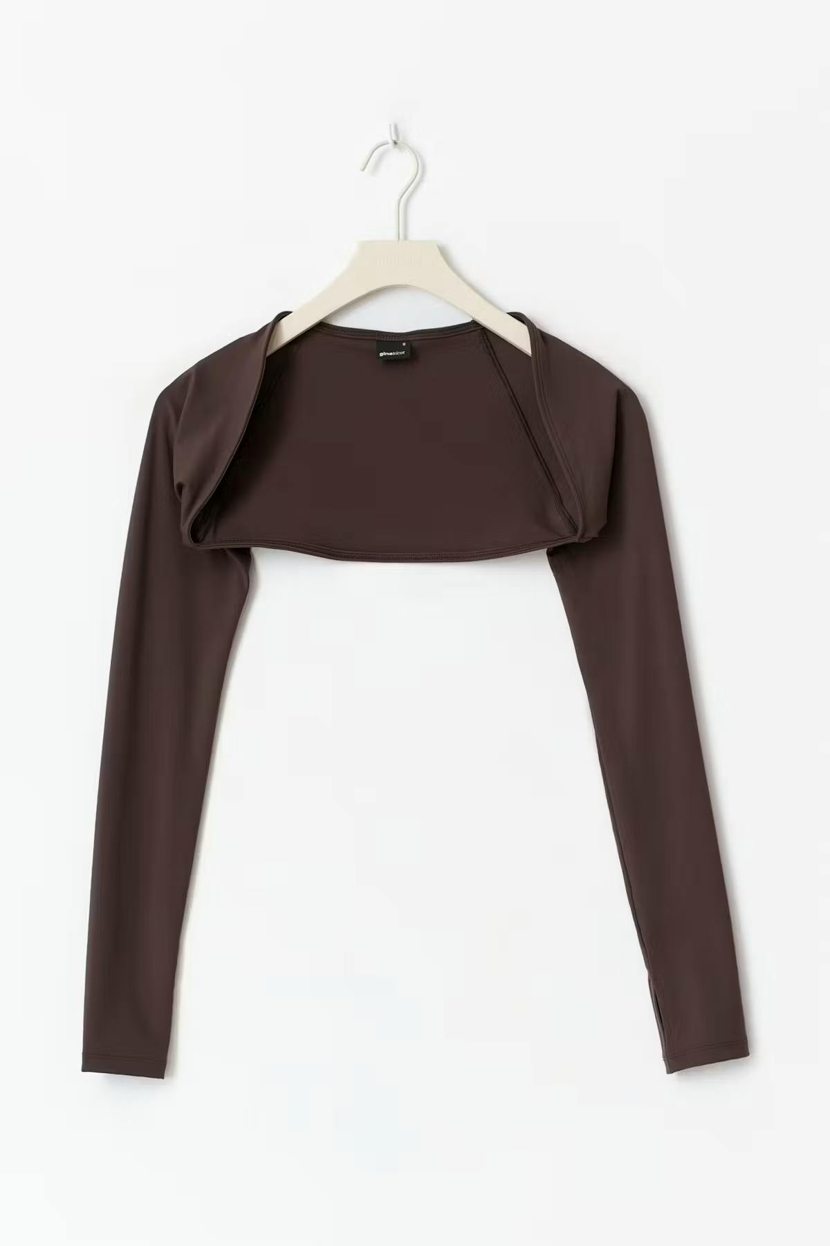 Soft yoga bolero