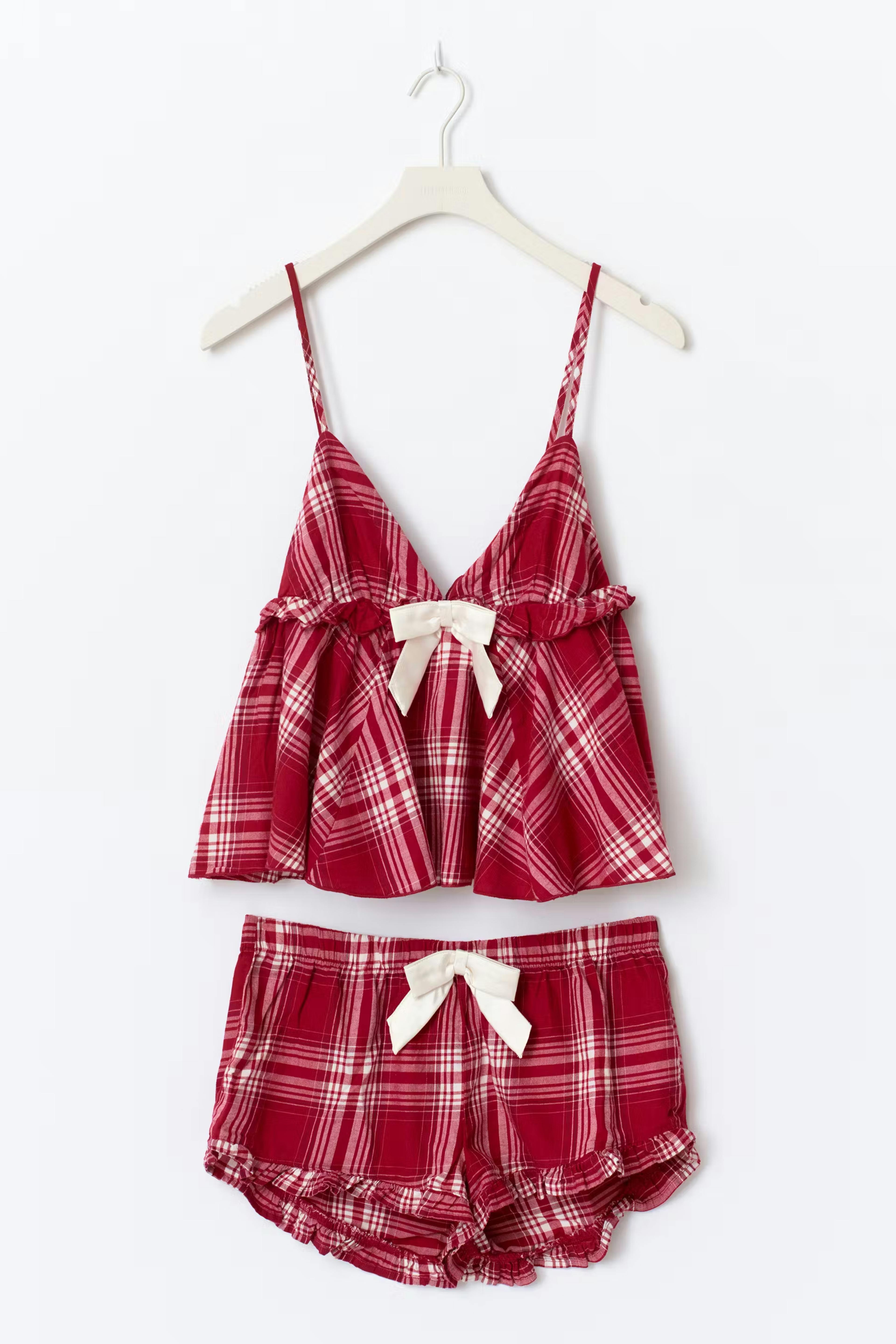 Y flannel pj set