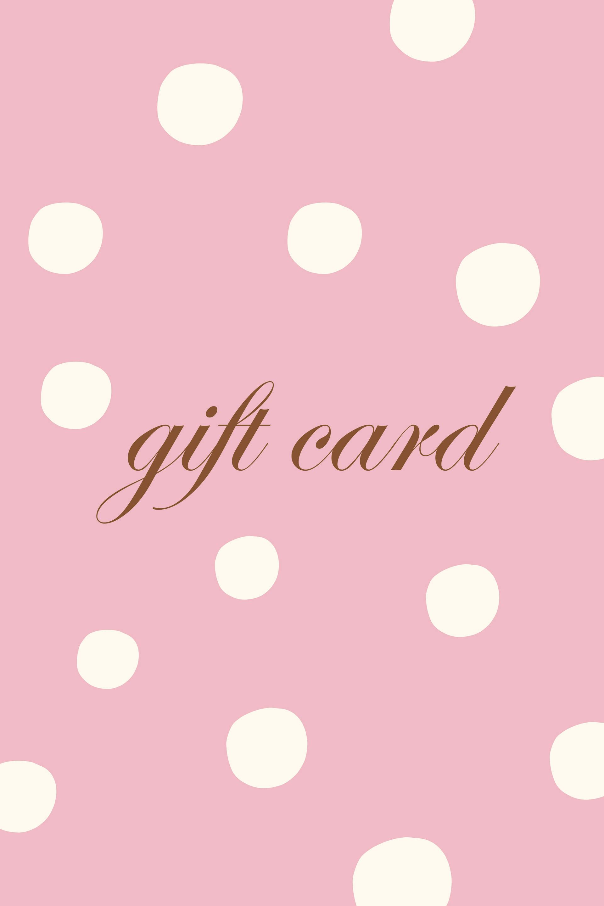 Gift card