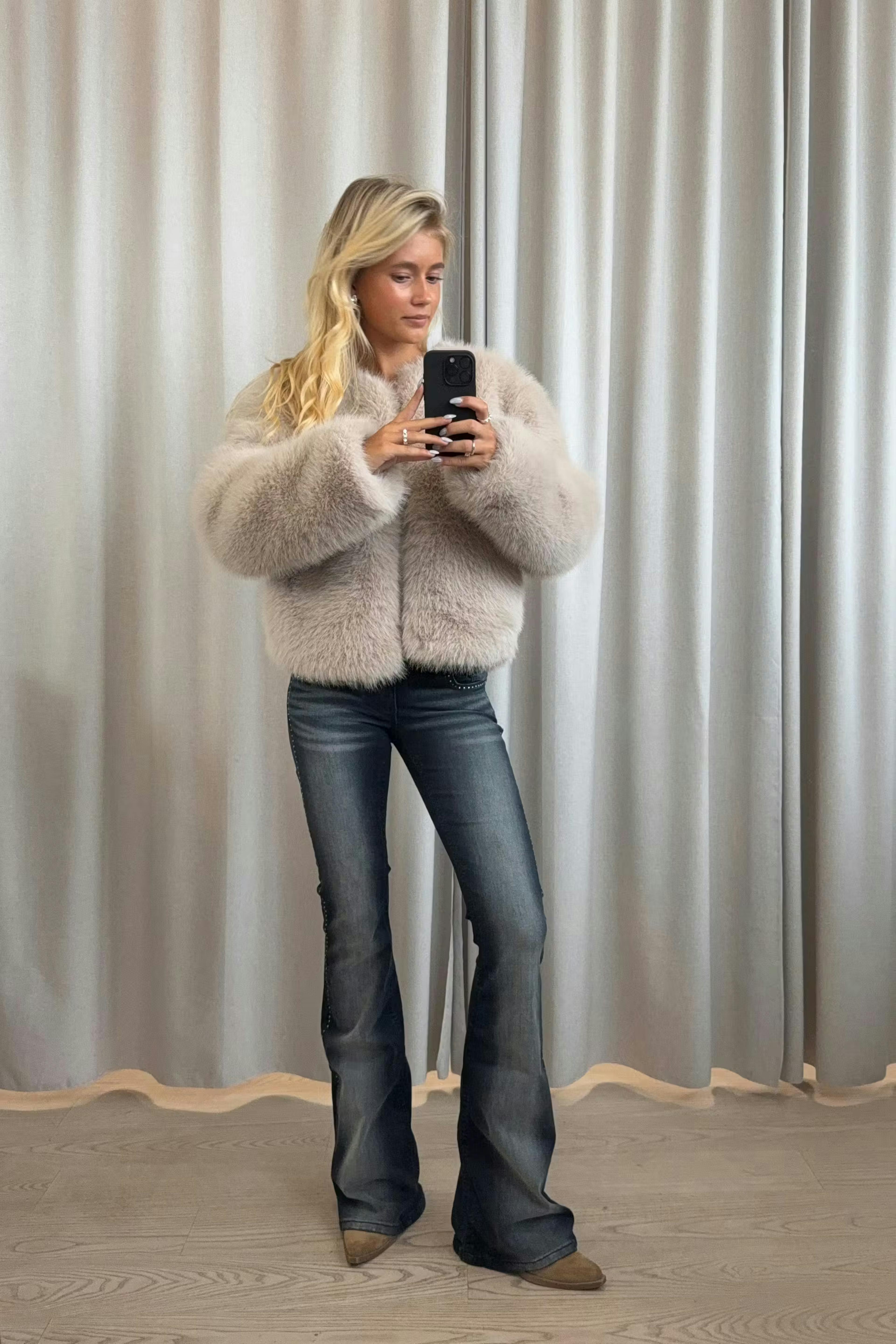 14+ ultra low rhinestone jeans