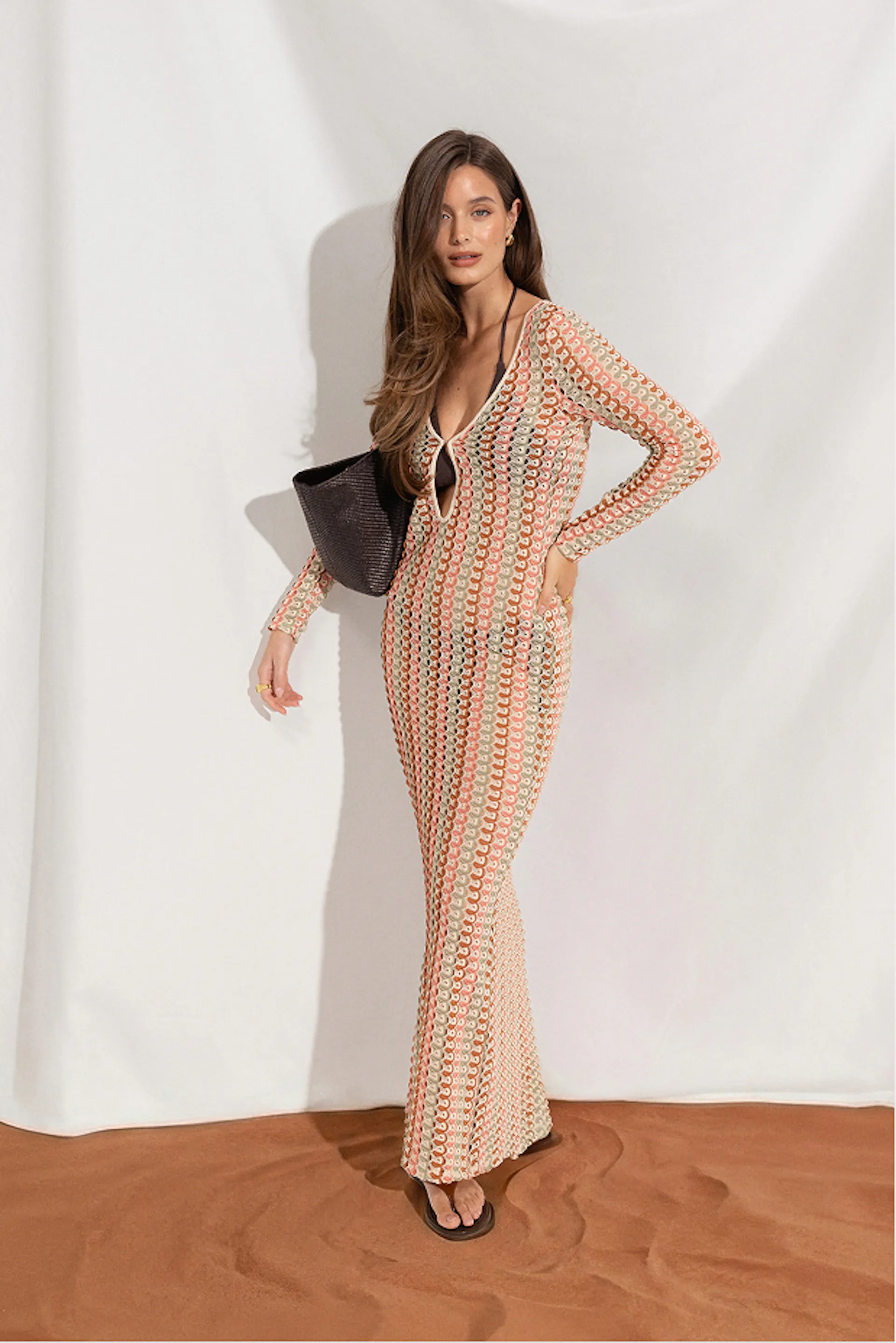 Multi colour maxi dress