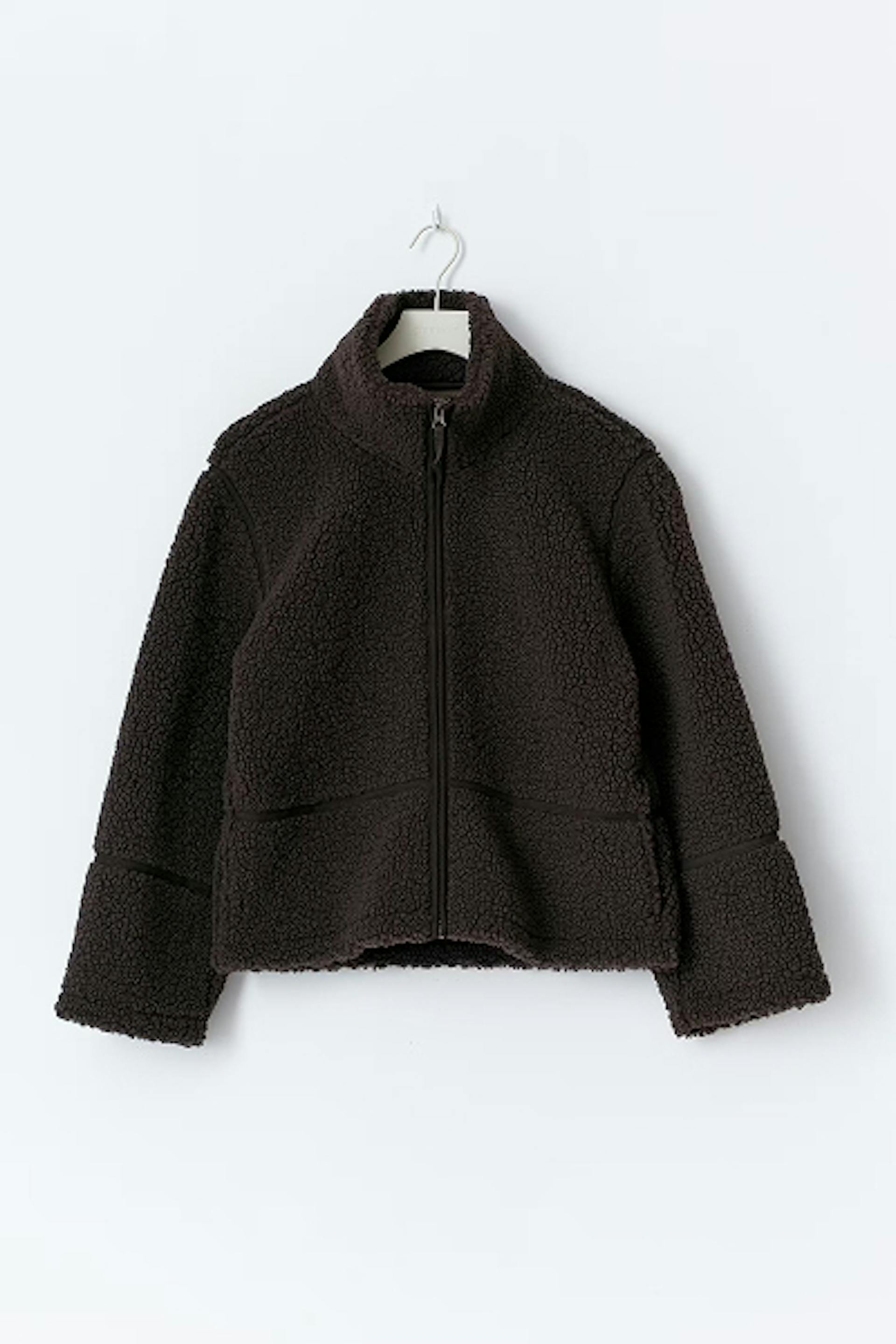 Y pile zip jacket